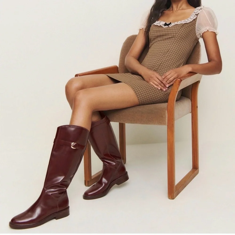 Reformation Franklin Knee Boot NEW 9.5